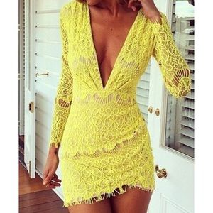 Yellow dress